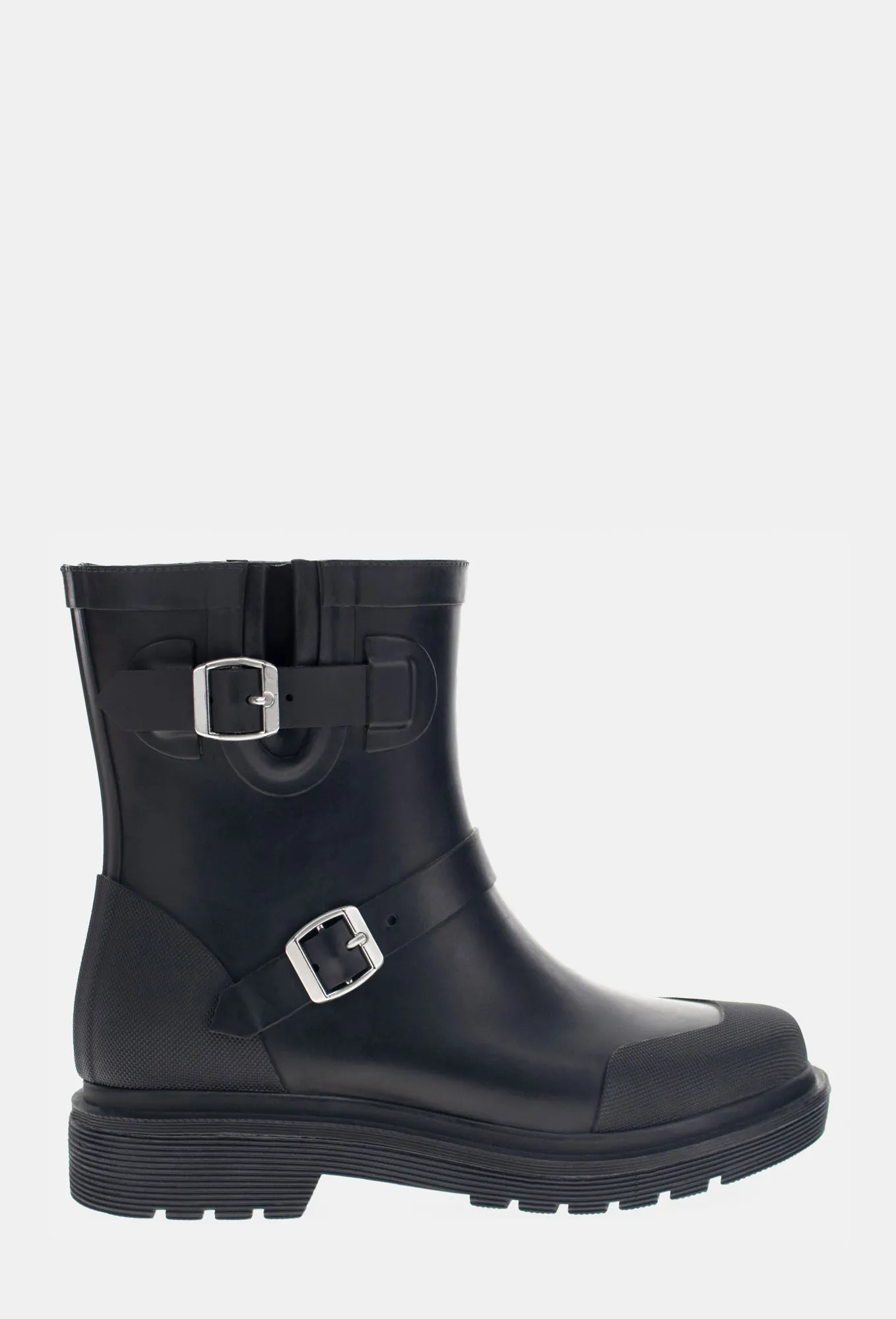 DAMASCUS MOTO MID RAIN BOOT - BLACK sold by chooka