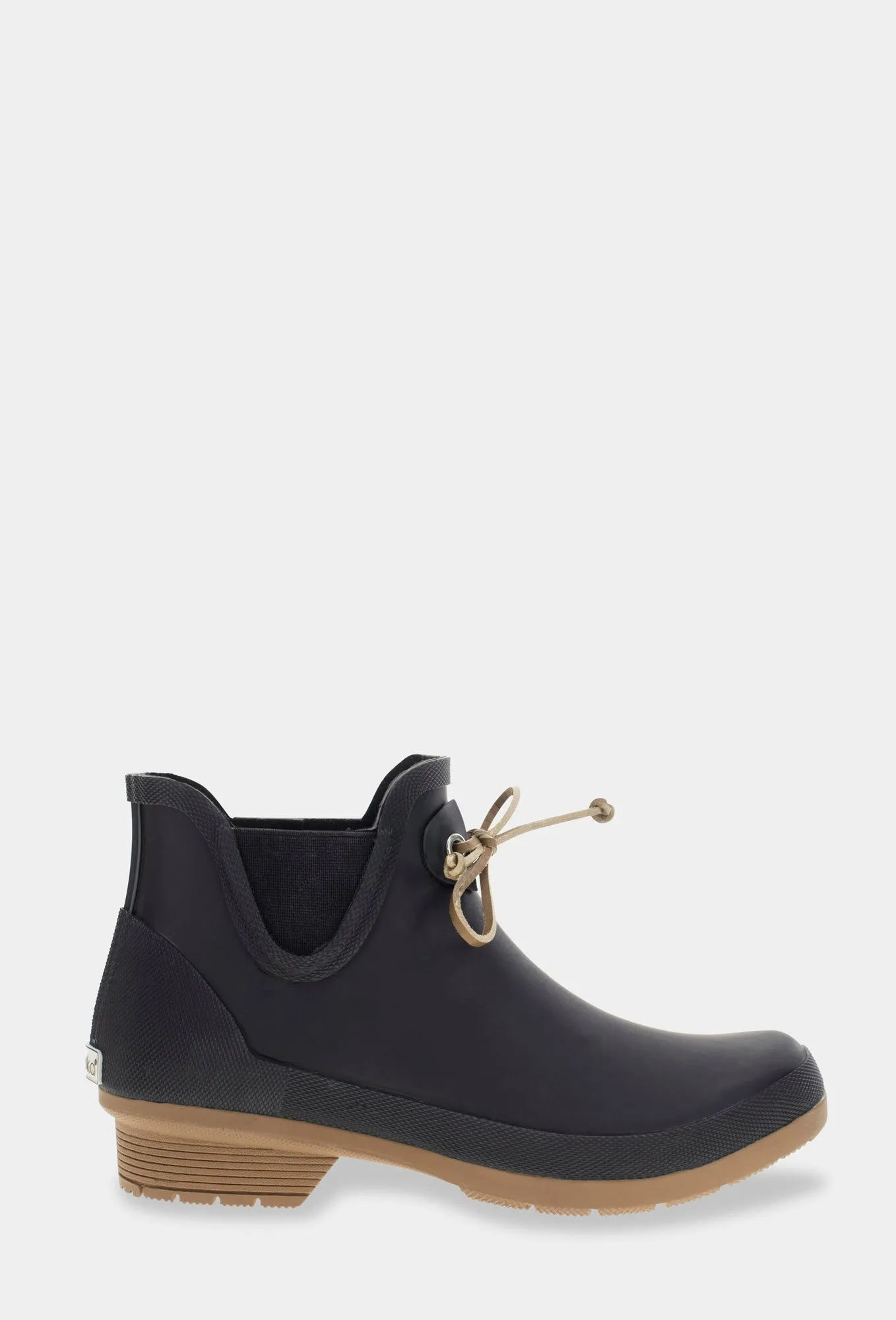 TIE CHELSEA RAIN BOOT - BLACK sold by chooka