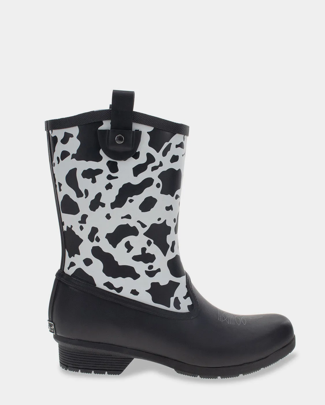 BETSIE MID RAIN BOOT - BLACK sold by chooka
