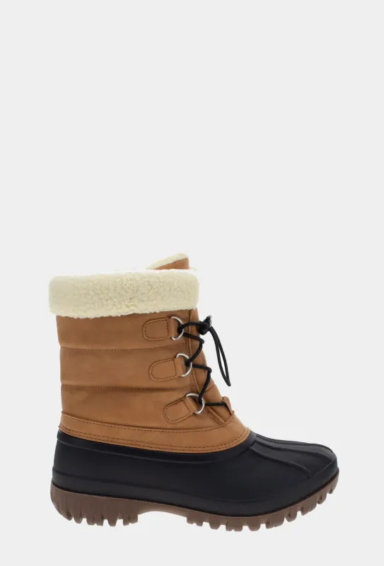 LADIES COLD WEATHER SNOW BOOT - TAN sold by chooka