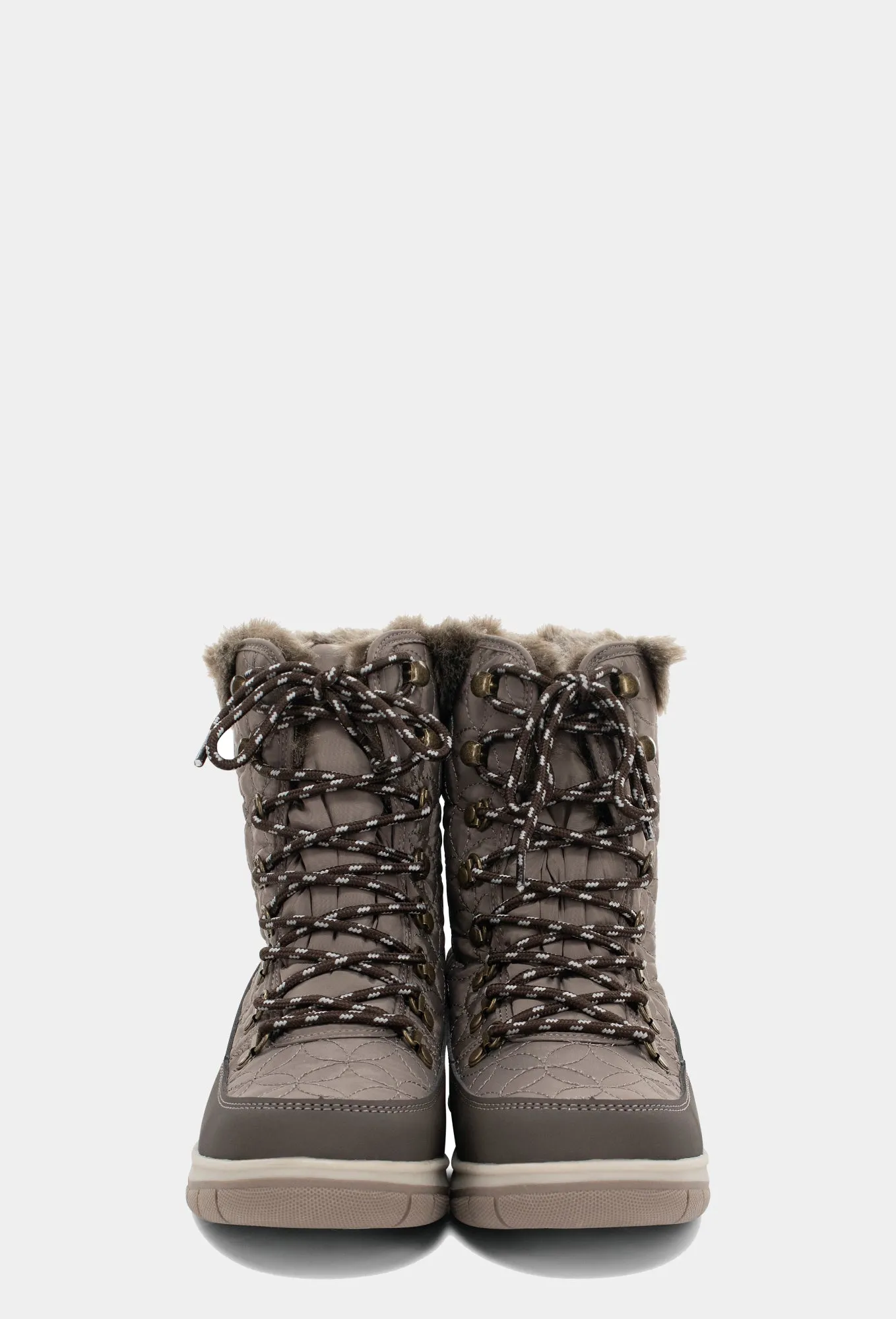 Belltown Mid Faux Fur Cold Weather Boot - Taupe sold by chooka product image thumbnail 3
