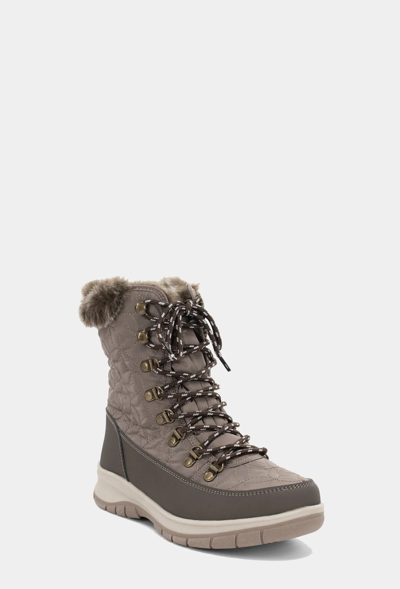 Belltown Mid Faux Fur Cold Weather Boot - Taupe sold by chooka product image thumbnail 2