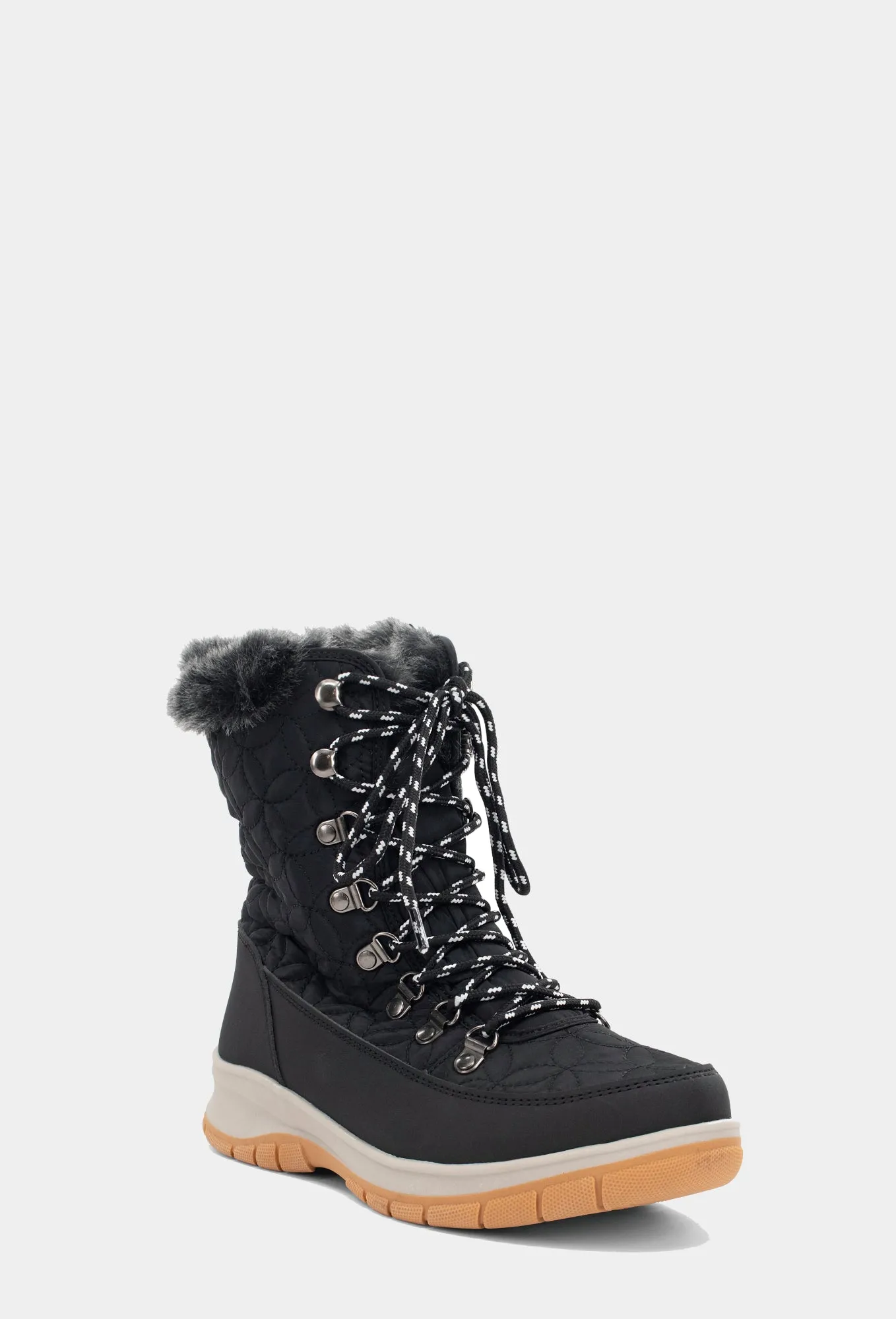 Belltown Mid Faux Fur Cold Weather Boot - Black sold by chooka product image thumbnail 2