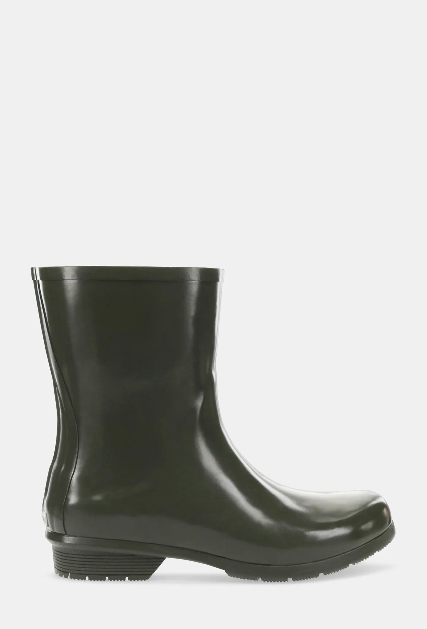 GLOSS MID RAIN BOOT - OLIVE sold by chooka