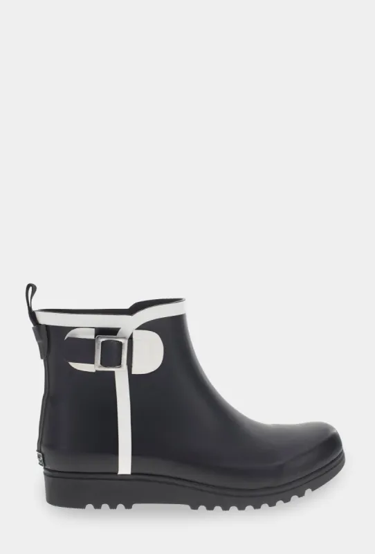 ATLAS ANKLE RAIN BOOT - BLACK sold by chooka