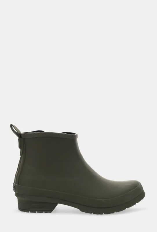 CLASSIC MATTE ANKLE RAIN BOOT - OLIVE sold by chooka