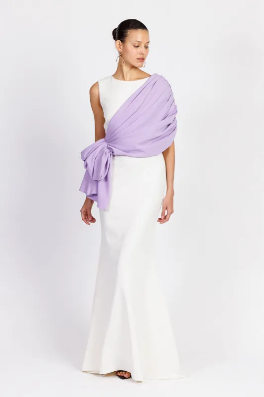 Side Sash Gown made by Christian Siriano