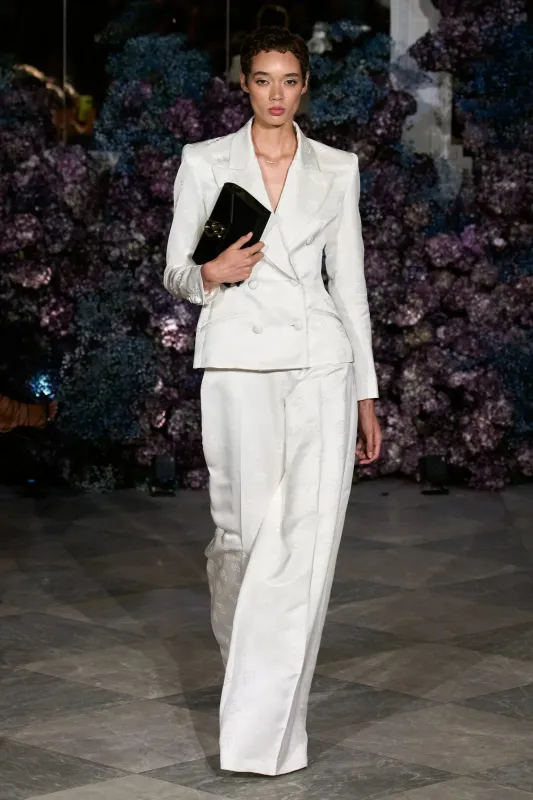 CS Embroidered Blazer sold by Christian Siriano