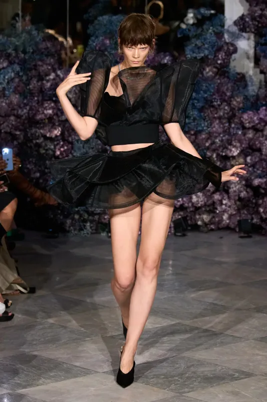 Layered Structured Skirt sold by Christian Siriano