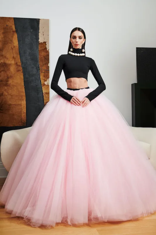 Pink Tulle Ball Skirt sold by Christian Siriano