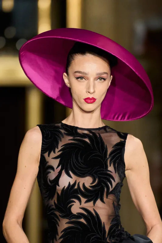 Burnout Velvet Drop Waist Mermaid Hem Gown made by Christian Siriano