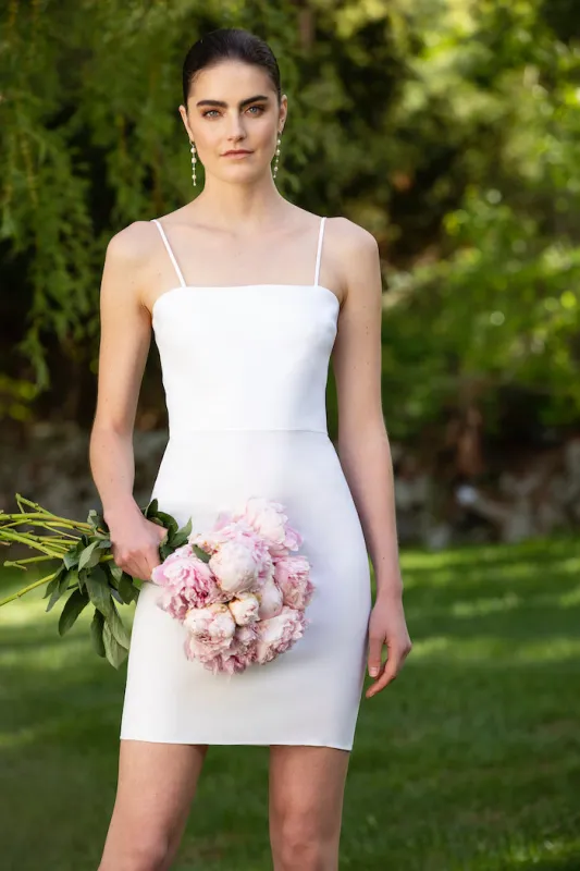 Satin Mini Slipdress sold by Christian Siriano