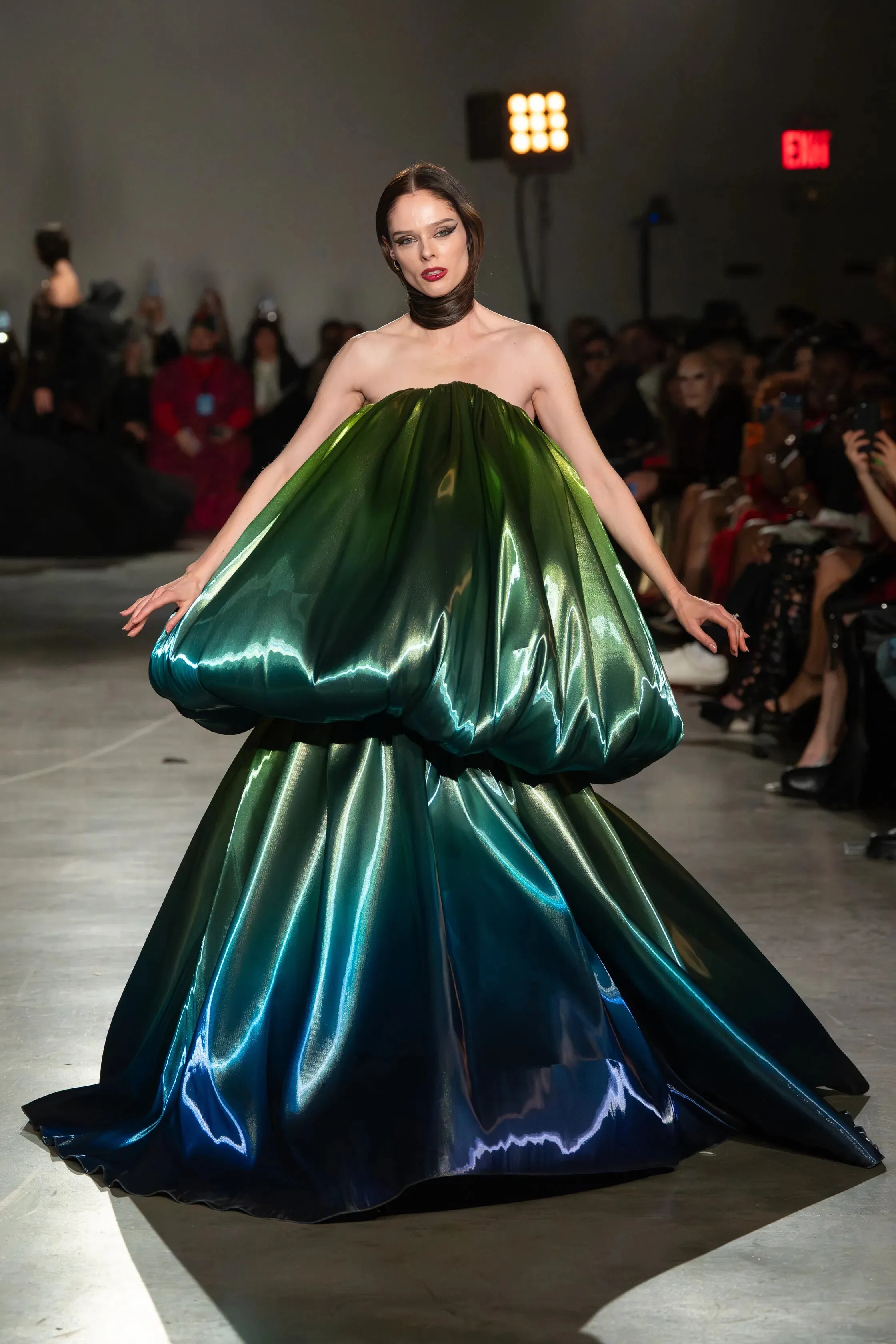 Iridescent Ombre Bubble Gown sold by Christian Siriano