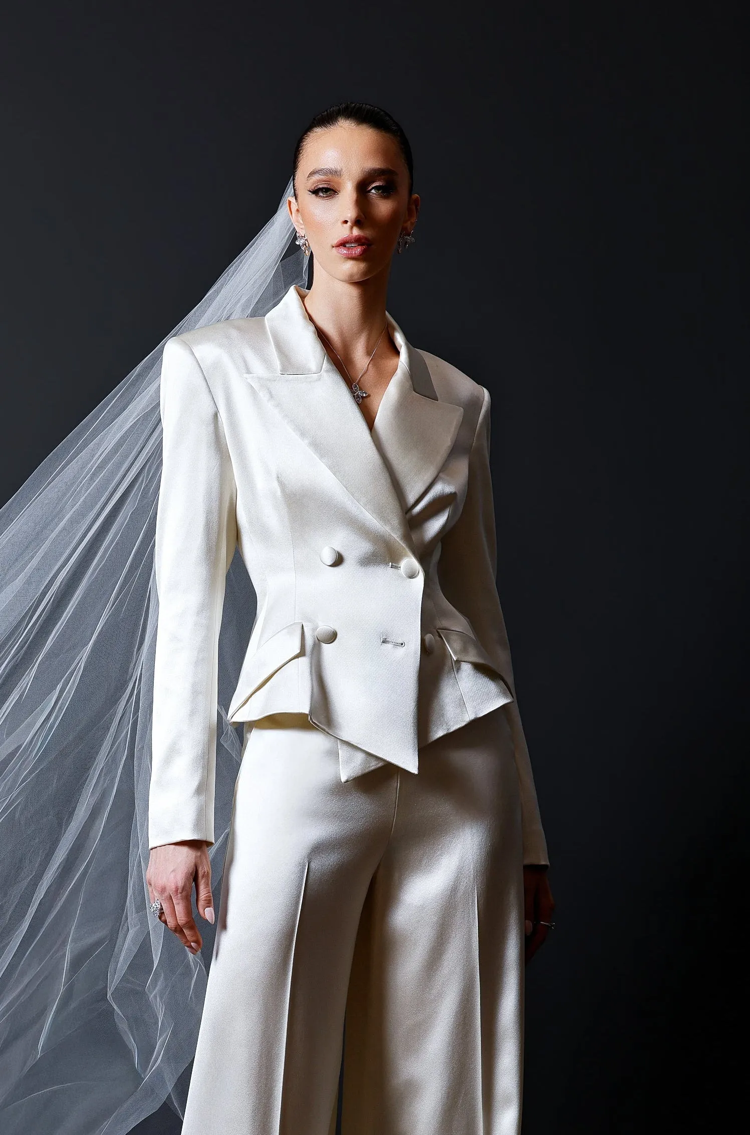 Wide Leg Trouser sold by Christian Siriano