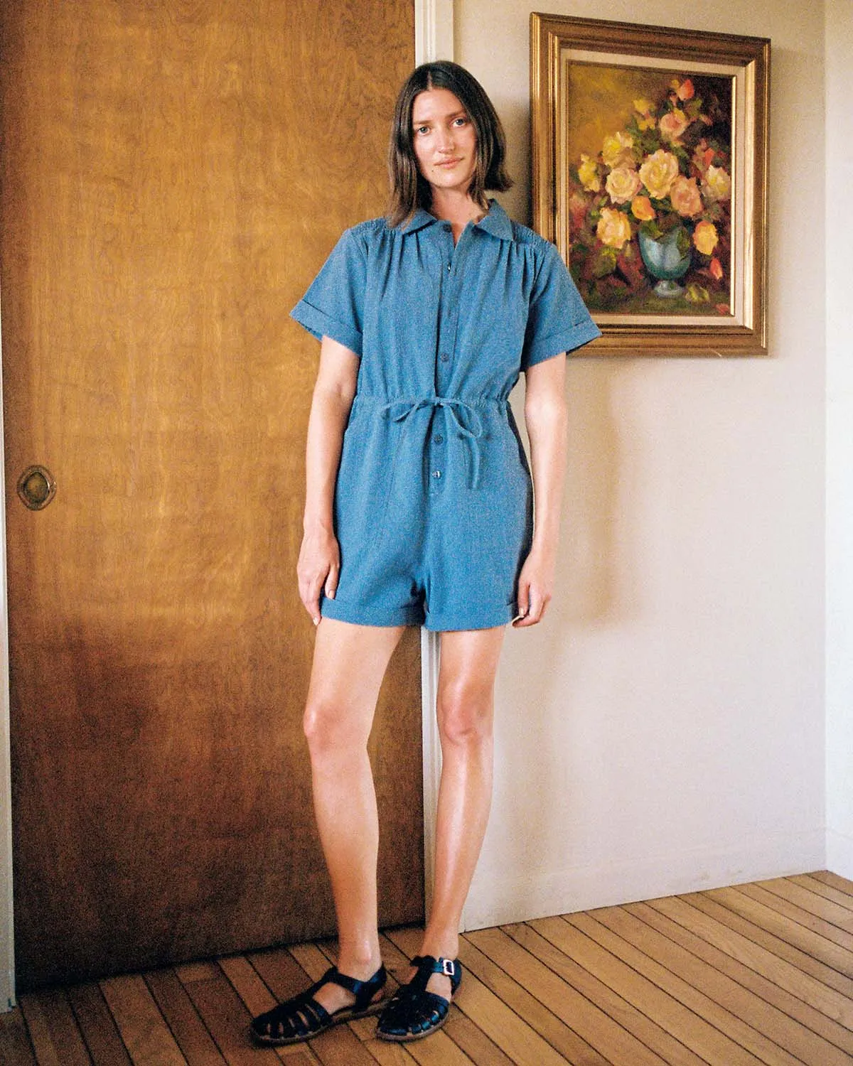 The Sylvia Jumper | French Blue sold by Christy Dawn product image thumbnail 2