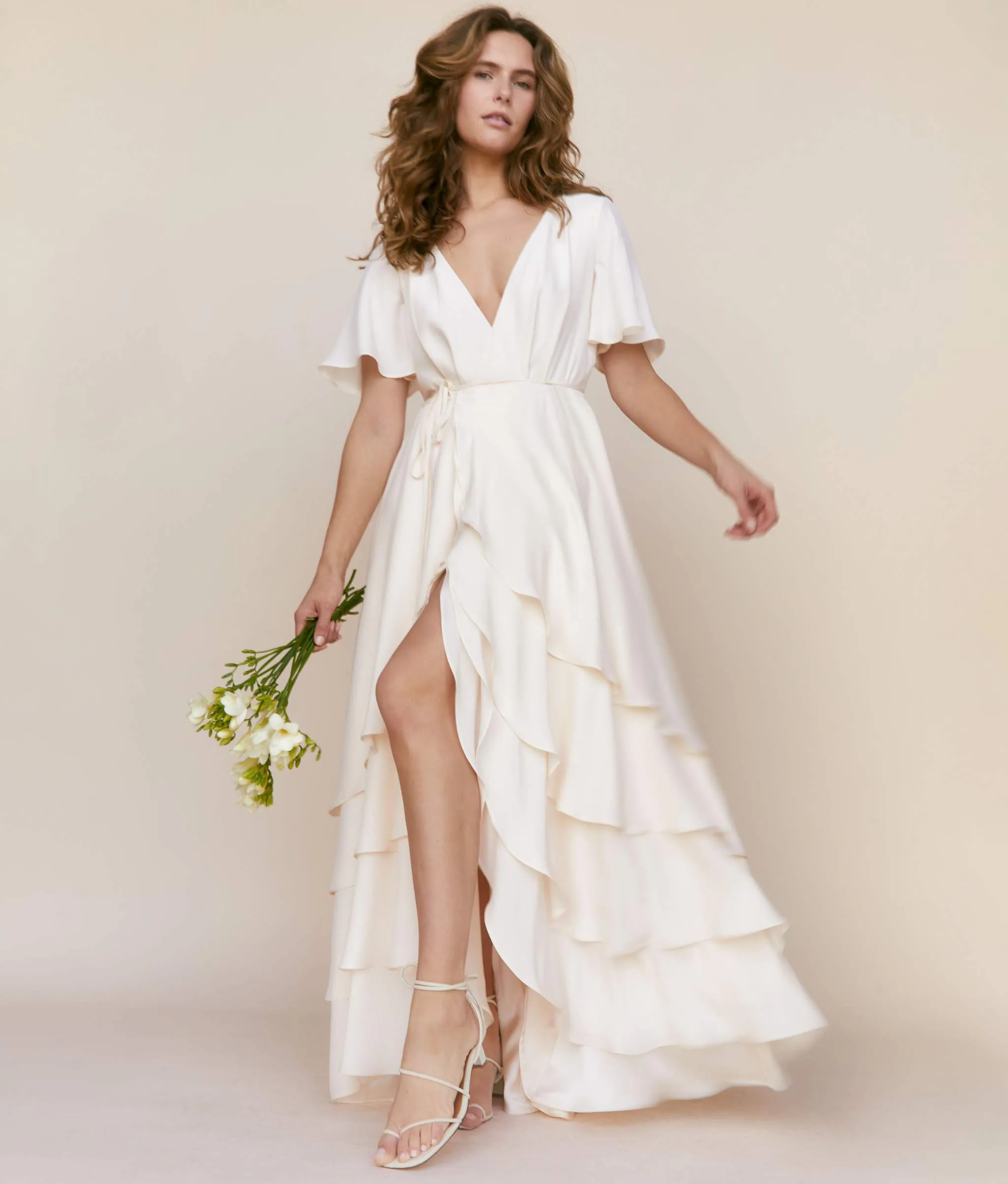 The Athena Dress | Pearl Silk sold by Christy Dawn product image thumbnail 2