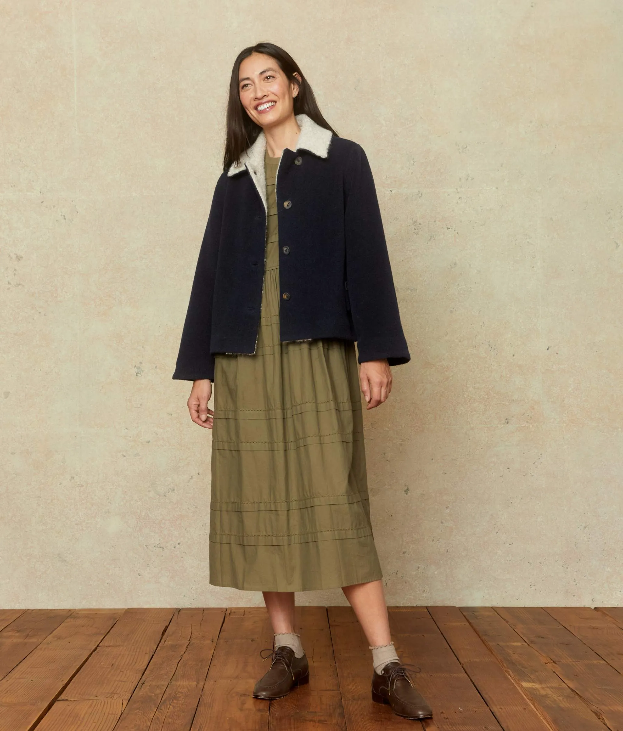 The Annika Jacket | Midnight sold by Christy Dawn product image thumbnail 3