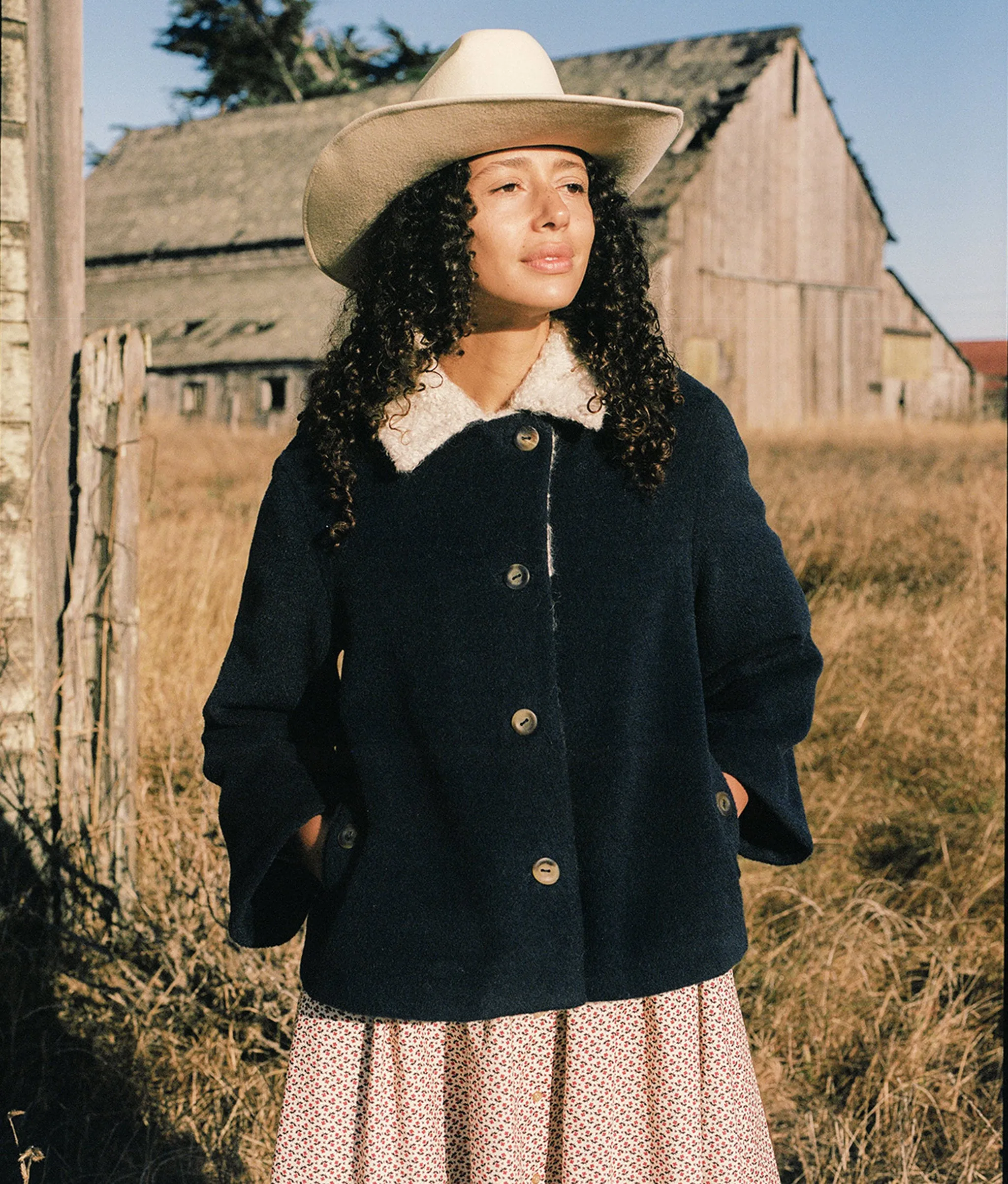 The Annika Jacket | Midnight sold by Christy Dawn product image thumbnail 4