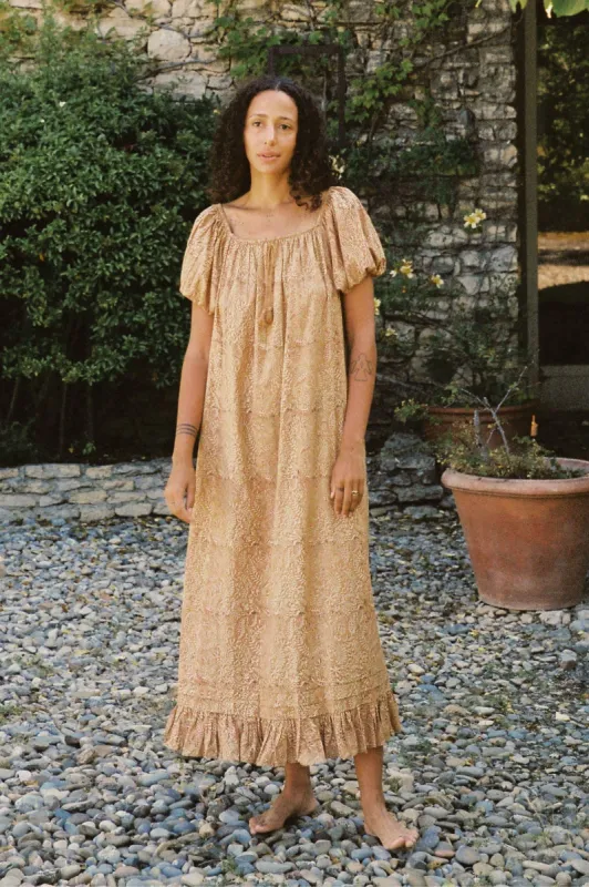 The Christy Dress | Paisley Coral sold by Christy Dawn