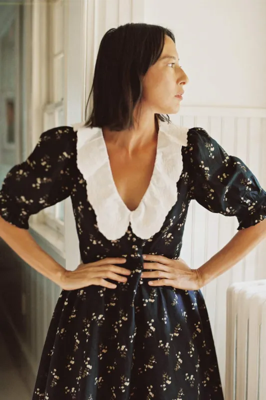 embroidered genevieve mini dress | Parallel
