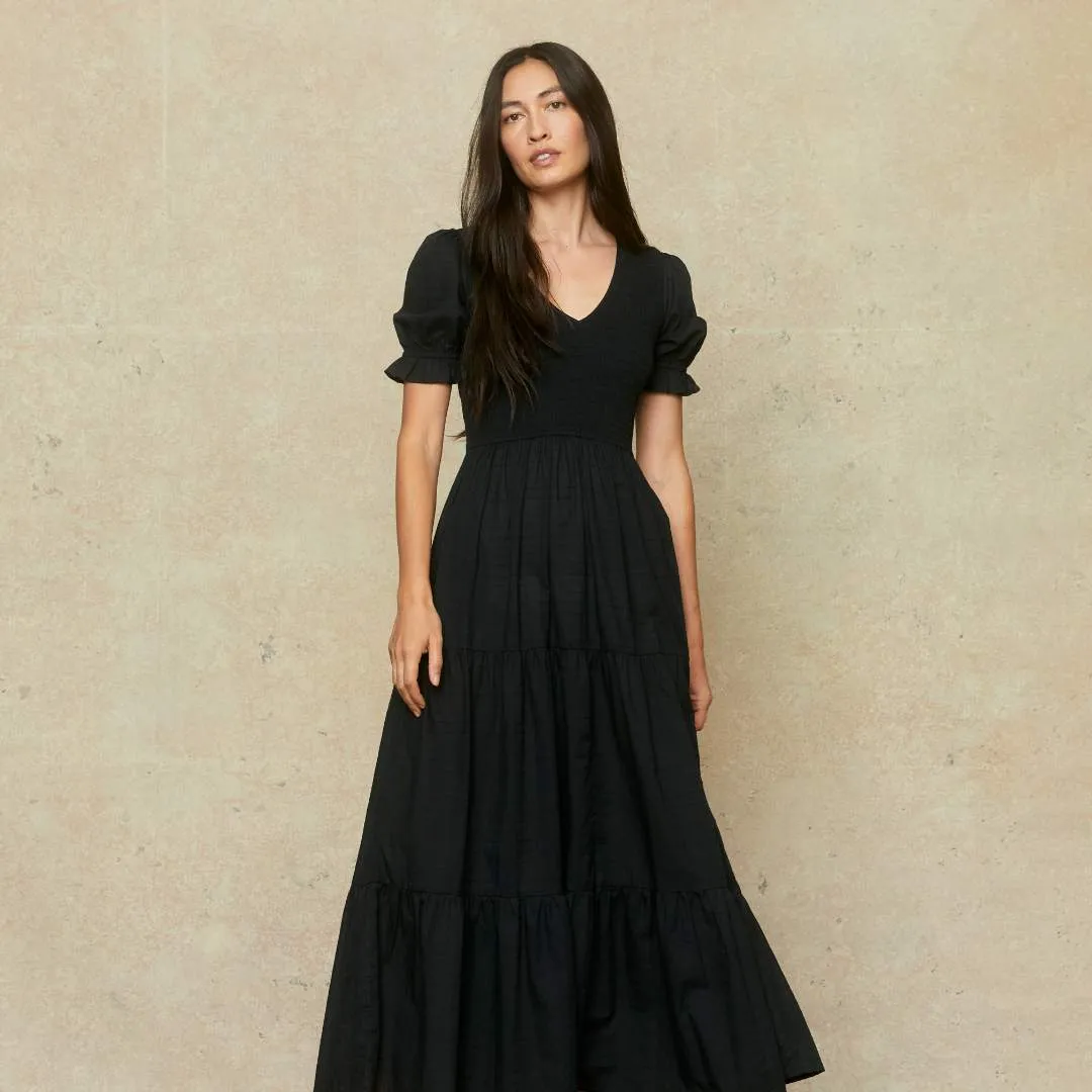 The Brooklyn Dress | Night Waffle sold by Christy Dawn product image thumbnail 5