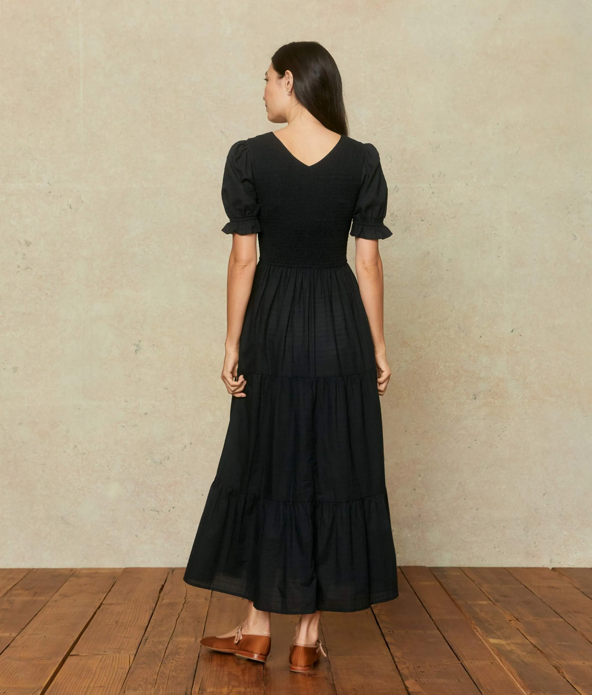 The Brooklyn Dress | Night Waffle sold by Christy Dawn product image thumbnail 3