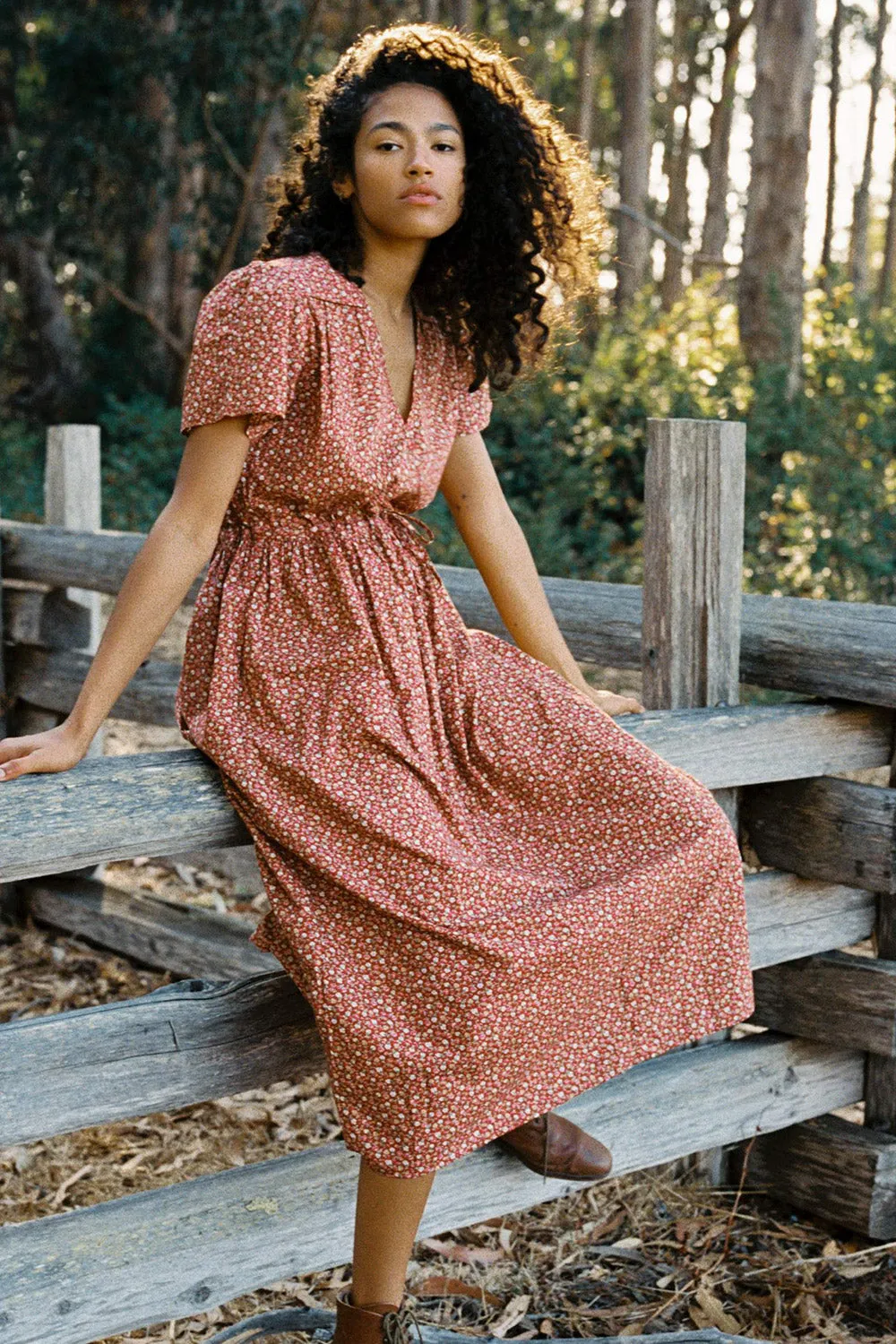 The Dawn Dress | Rooibos Harvest sold by Christy Dawn