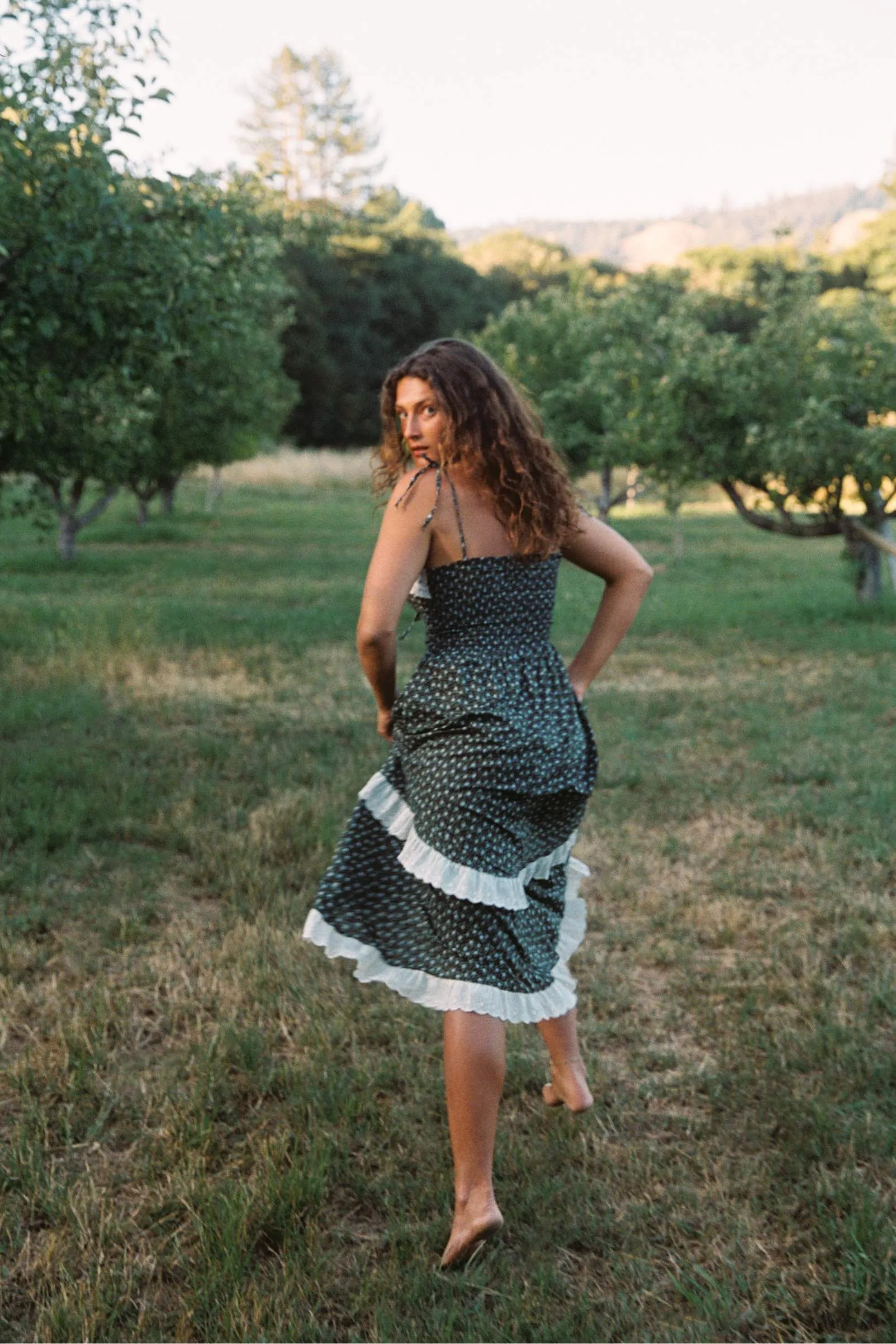 The Emma Dress | Night Strawberry sold by Christy Dawn product image thumbnail 5