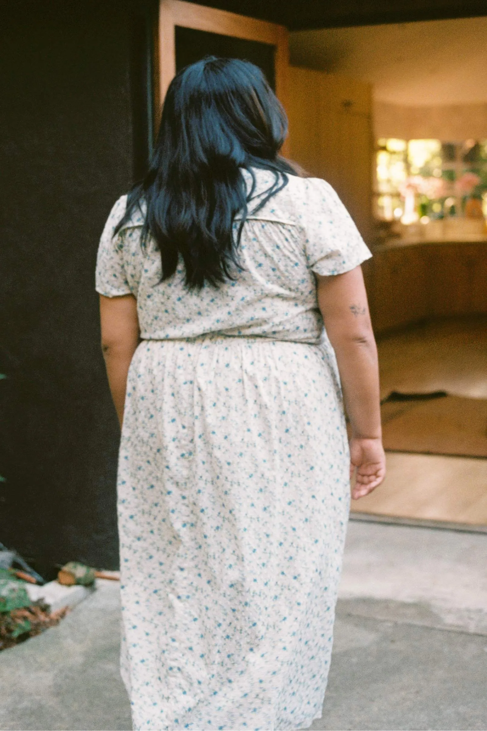 The Dawn Dress Extended | Sea Spray sold by Christy Dawn product image thumbnail 4