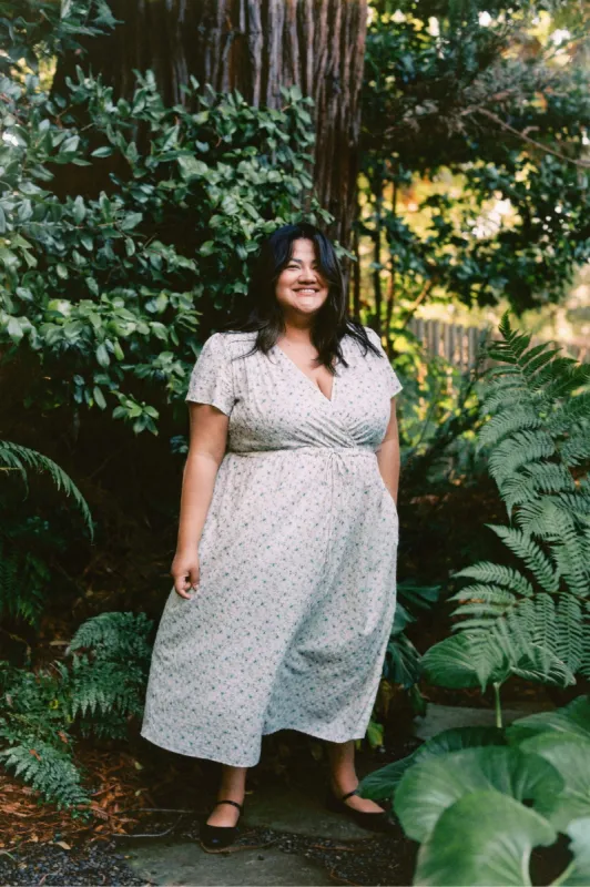 The Dawn Dress Extended | Sea Spray sold by Christy Dawn