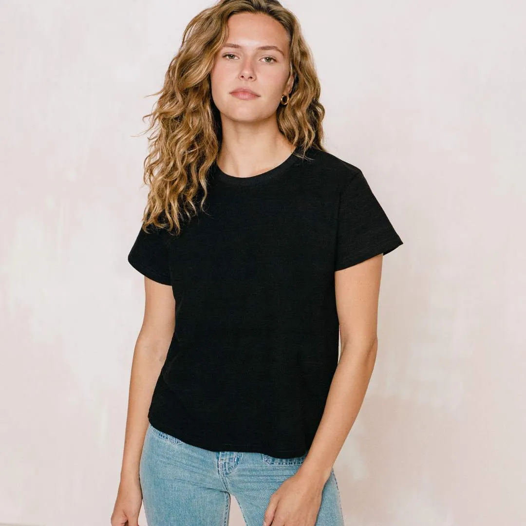 The Earth Tee | Noir sold by Christy Dawn product image thumbnail 2