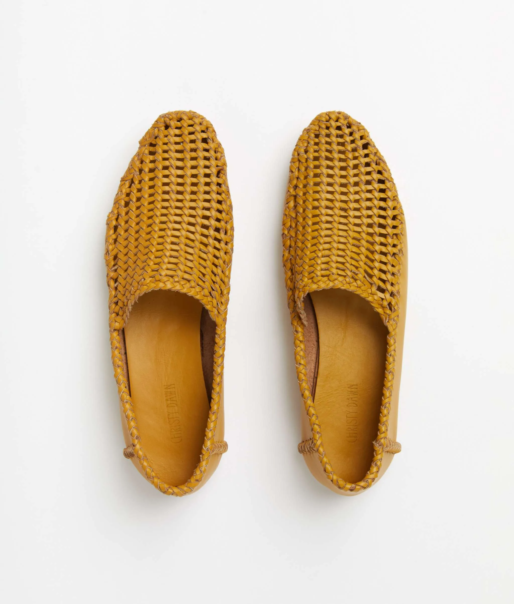 The Romy Loafer | Mustard Leather sold by Christy Dawn product image thumbnail 2