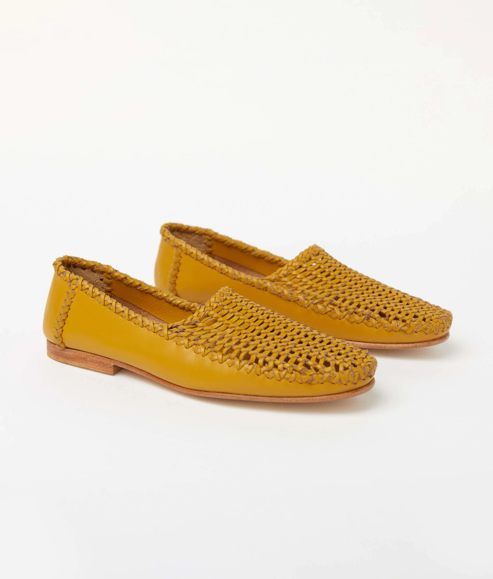 The Romy Loafer | Mustard Leather sold by Christy Dawn product image thumbnail 4