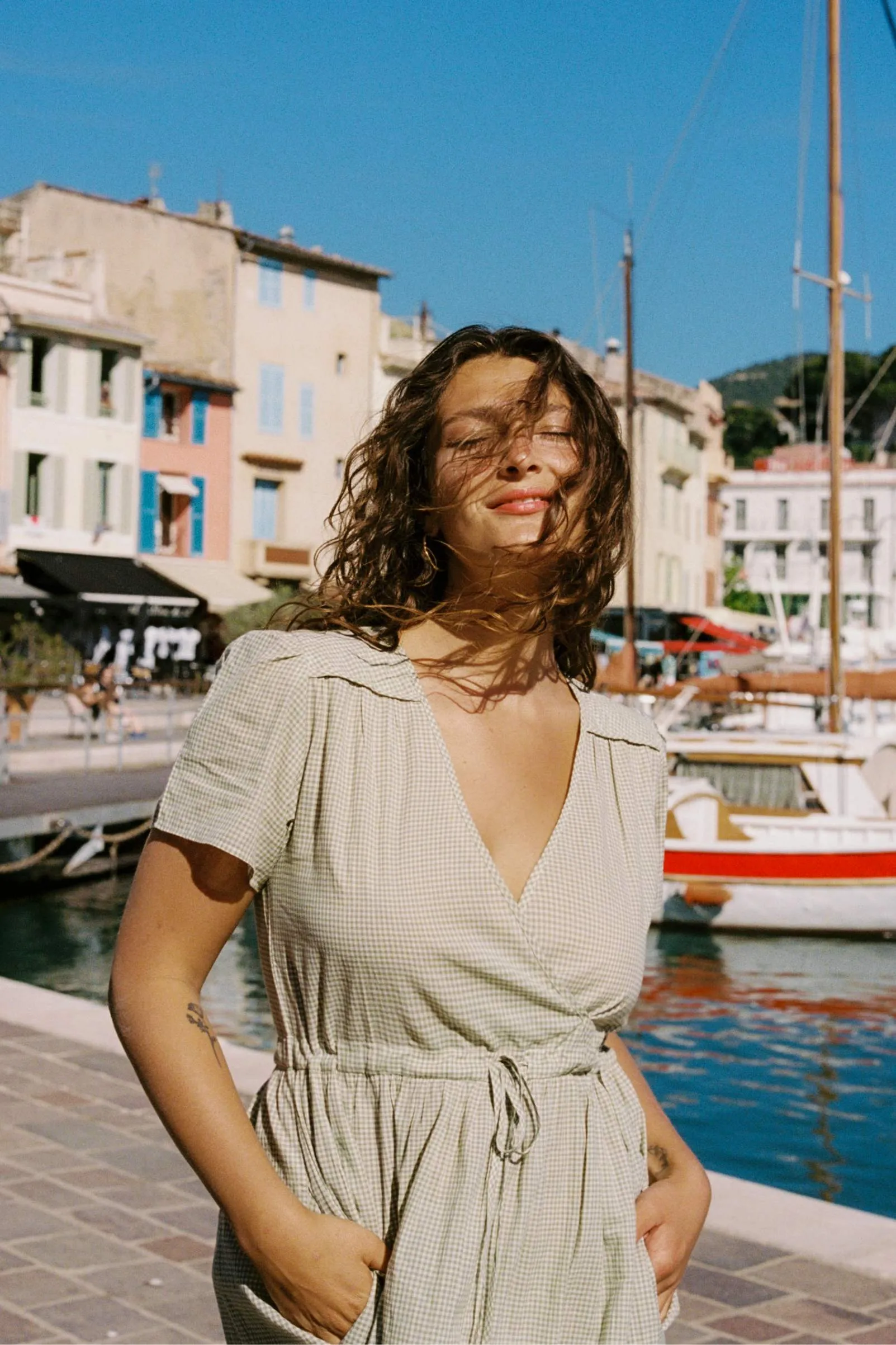 The Dawn Dress | Honeydew Gingham sold by Christy Dawn product image thumbnail 5