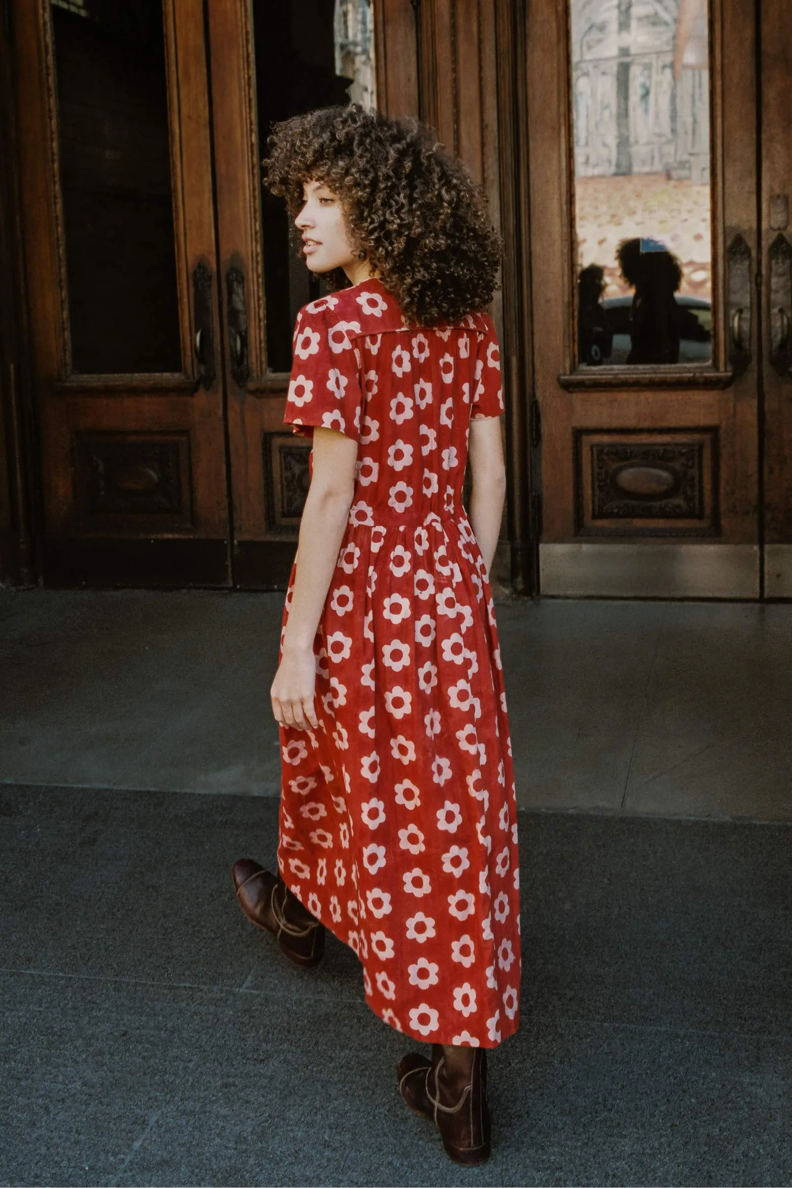 The Dawn Dress Petites | Crimson Daisy sold by Christy Dawn product image thumbnail 4