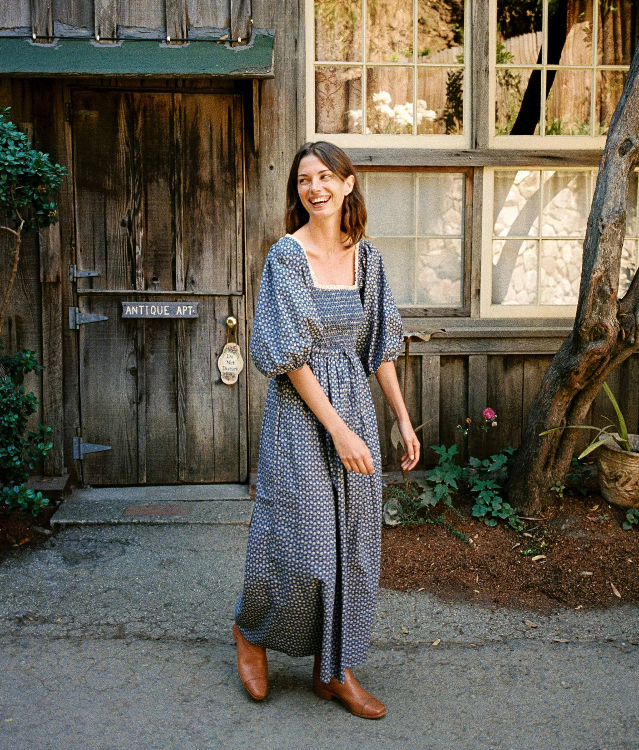 The Katrina Dress | Aster Indigo sold by Christy Dawn product image thumbnail 4