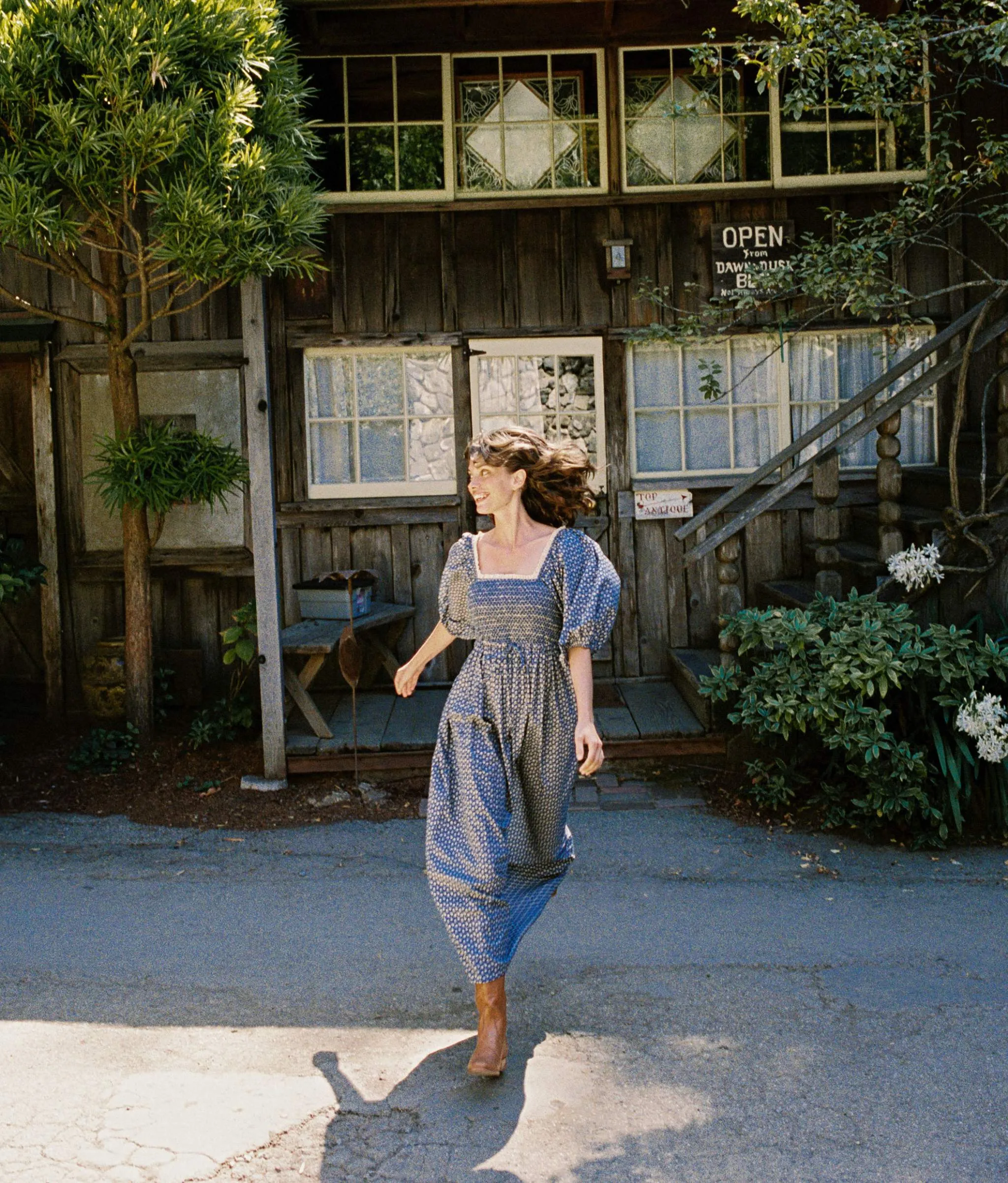 The Katrina Dress | Aster Indigo sold by Christy Dawn product image thumbnail 5