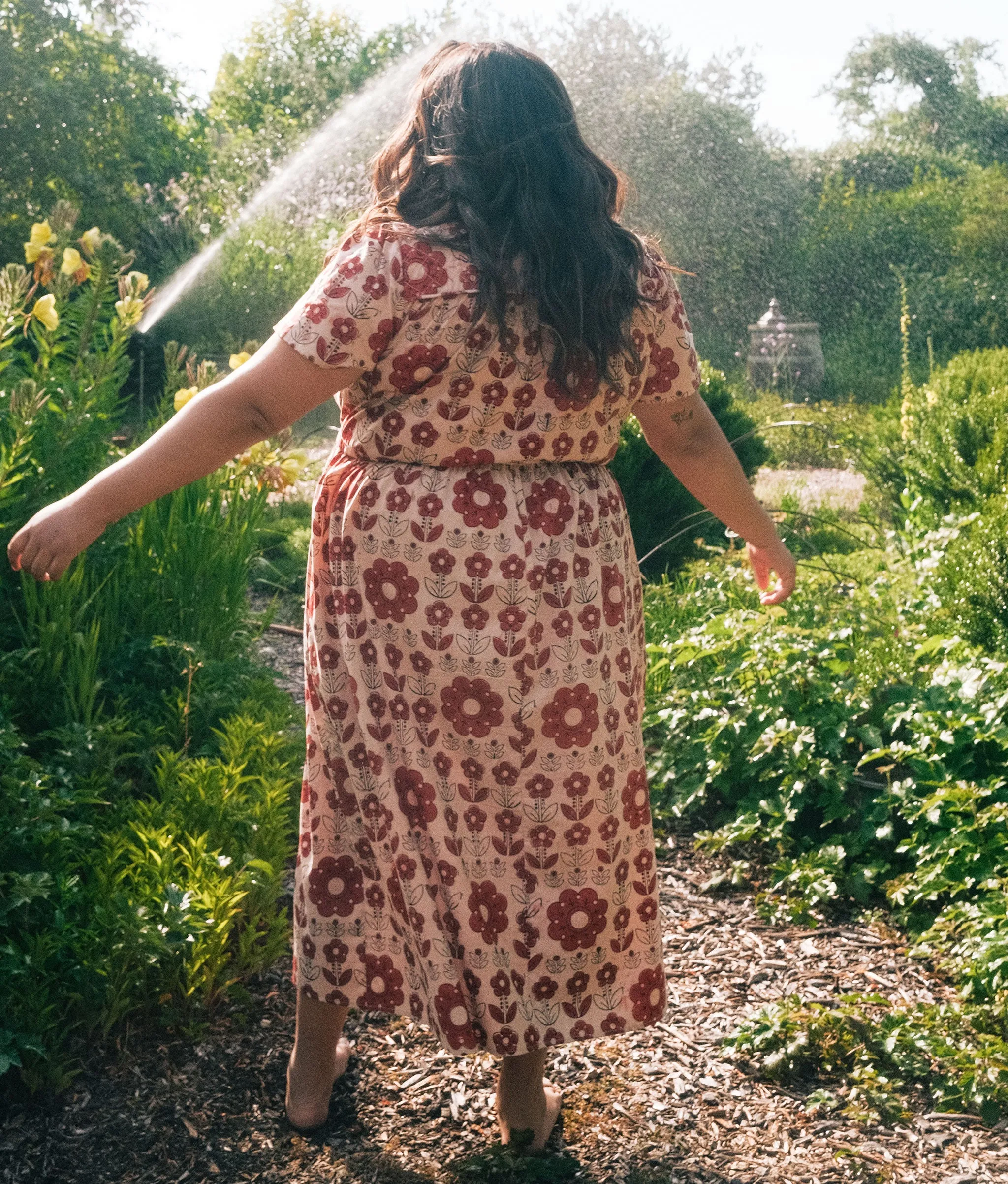 The Dawn Dress Extended | Ruby Garden sold by Christy Dawn product image thumbnail 2