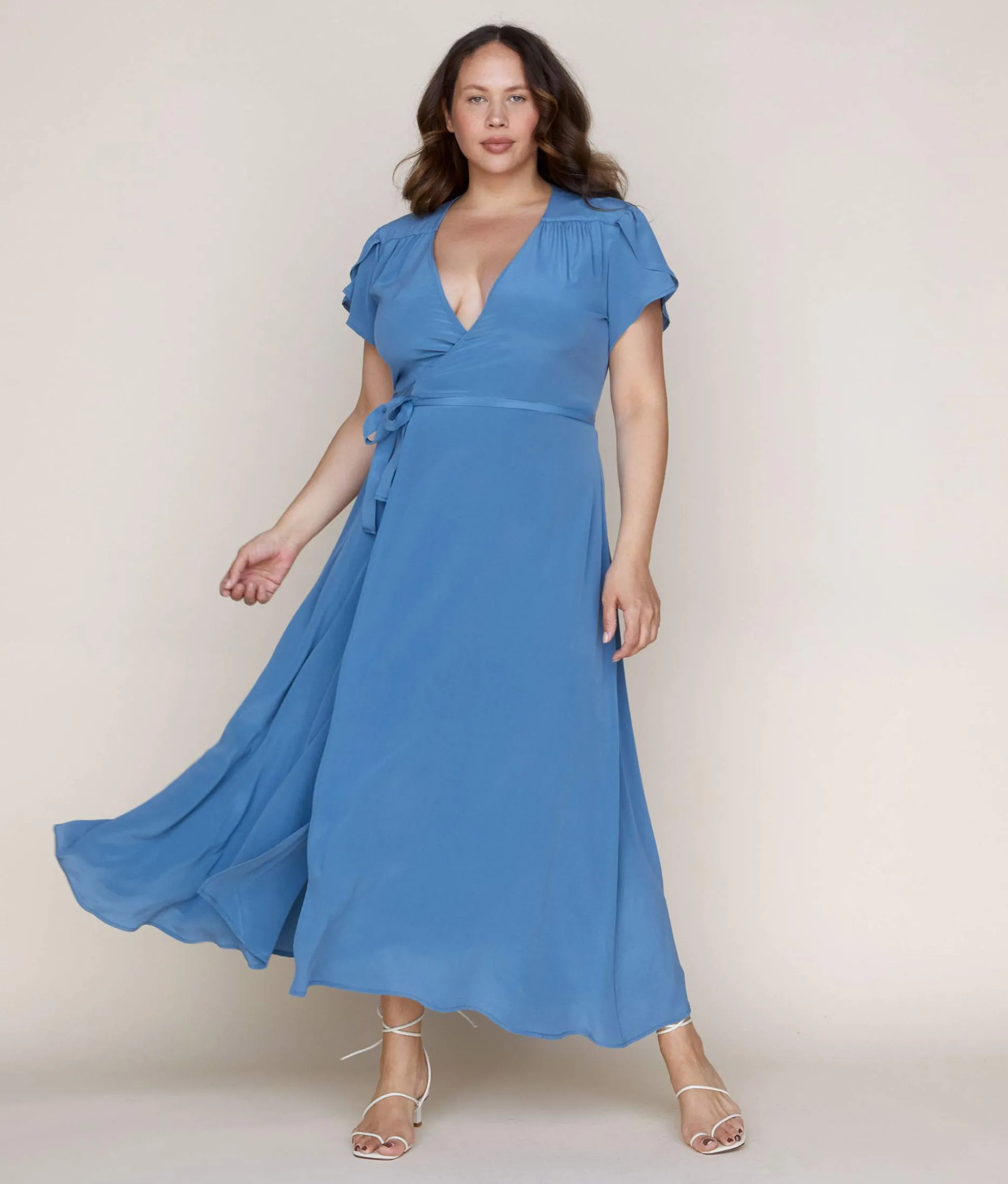 The Autumn Dress | Ocean Silk sold by Christy Dawn