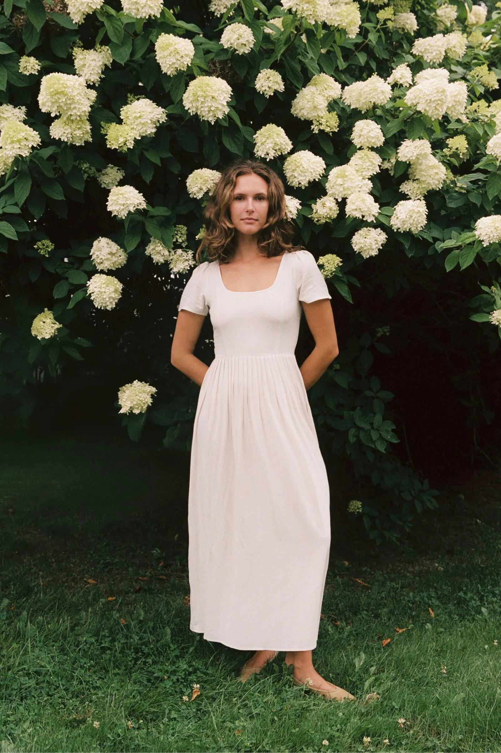 The Scarlet Dress | Eggshell sold by Christy Dawn product image thumbnail 2