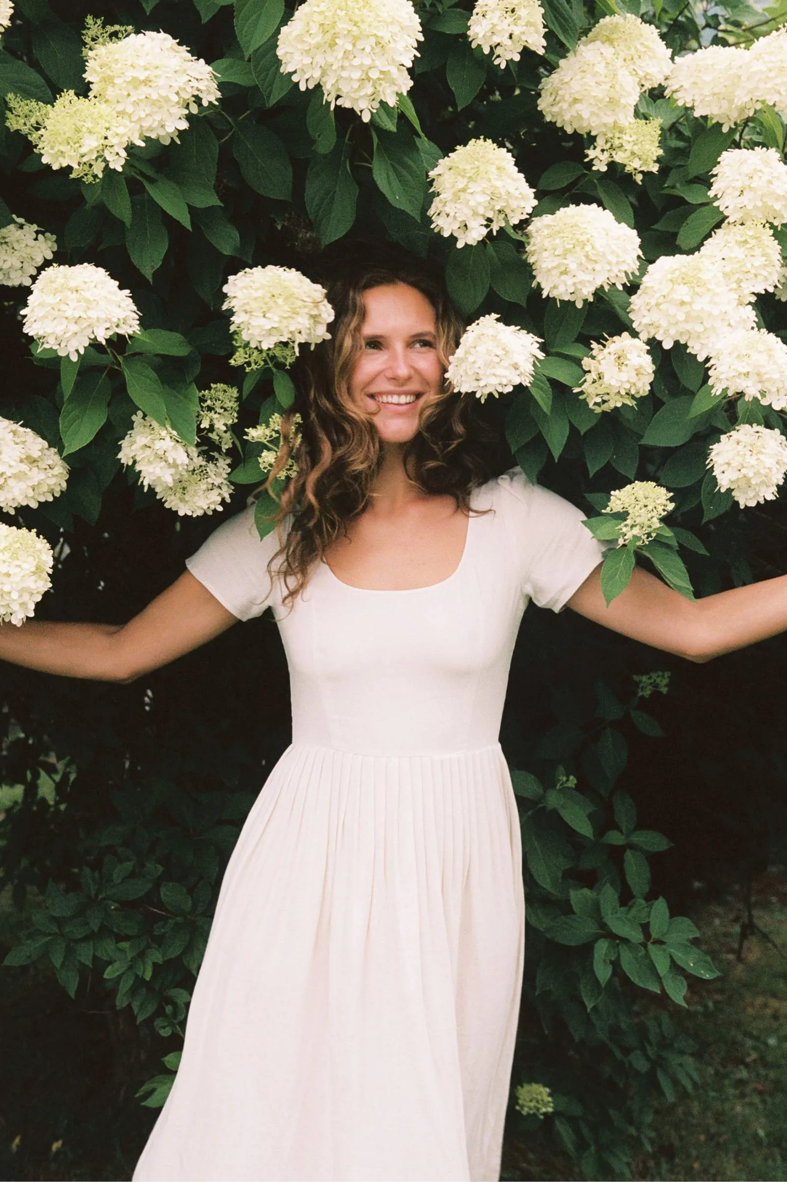 The Scarlet Dress | Eggshell sold by Christy Dawn product image thumbnail 3