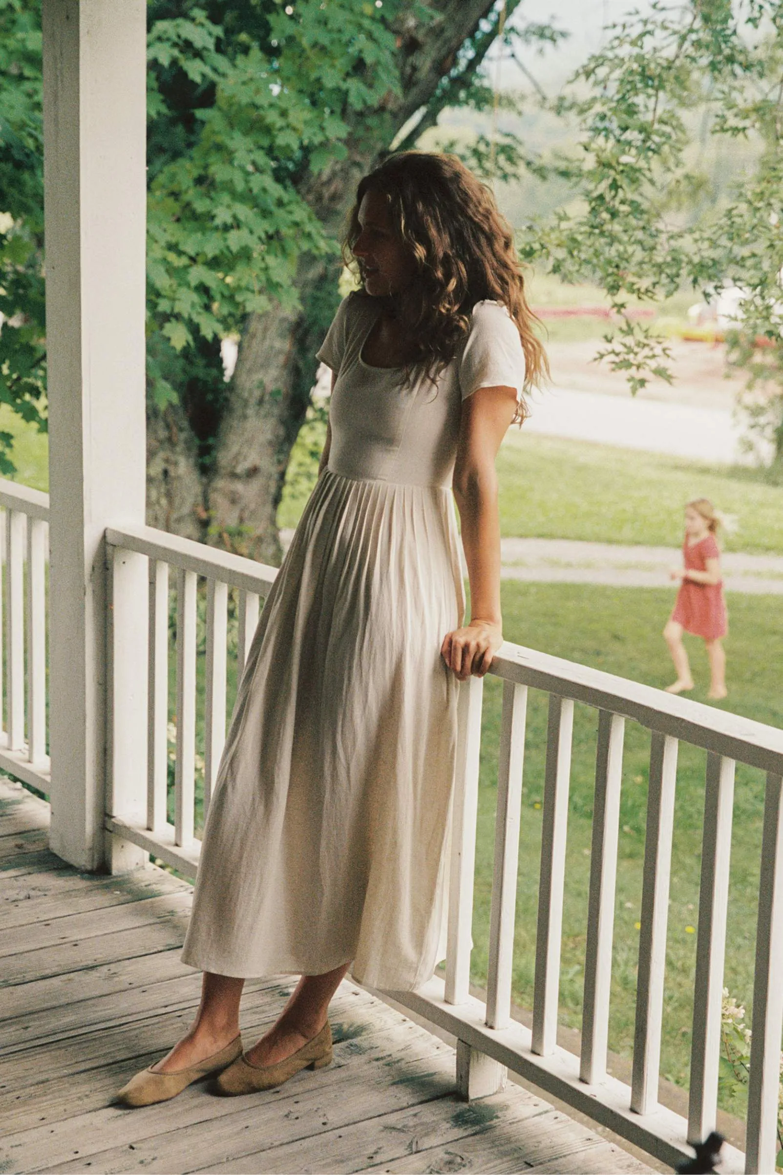 The Scarlet Dress | Eggshell sold by Christy Dawn product image thumbnail 5