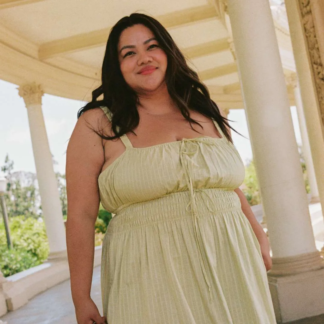 The Zuri Dress Extended | Lemongrass sold by Christy Dawn product image thumbnail 2