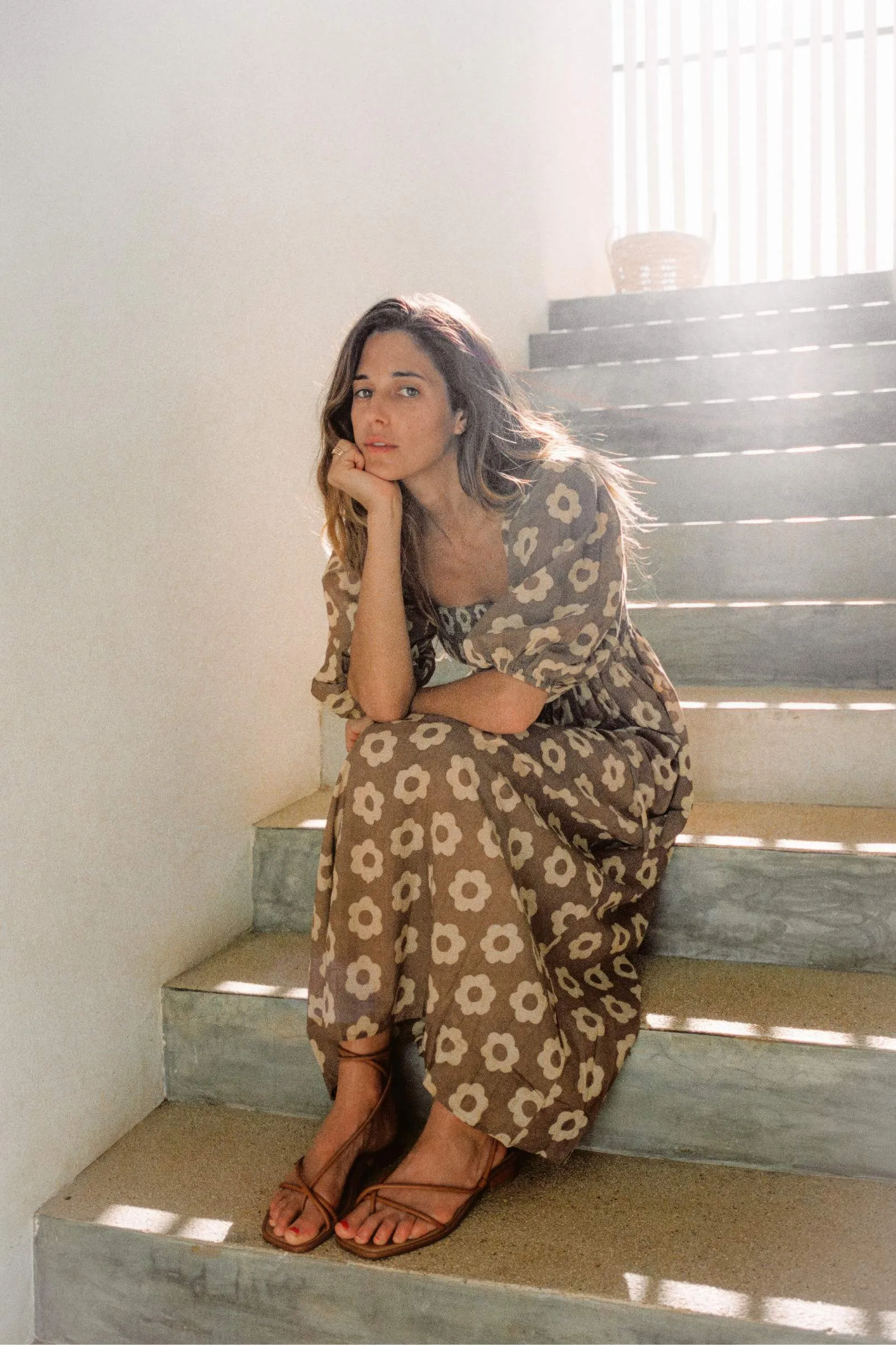 The Katrina Dress | Mocha Daisy sold by Christy Dawn product image thumbnail 3