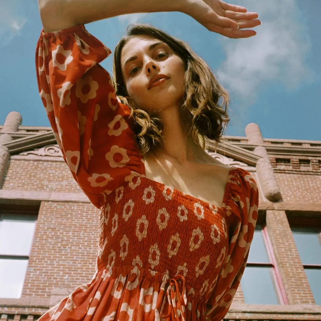 The Katrina Dress | Crimson Daisy sold by Christy Dawn product image thumbnail 5