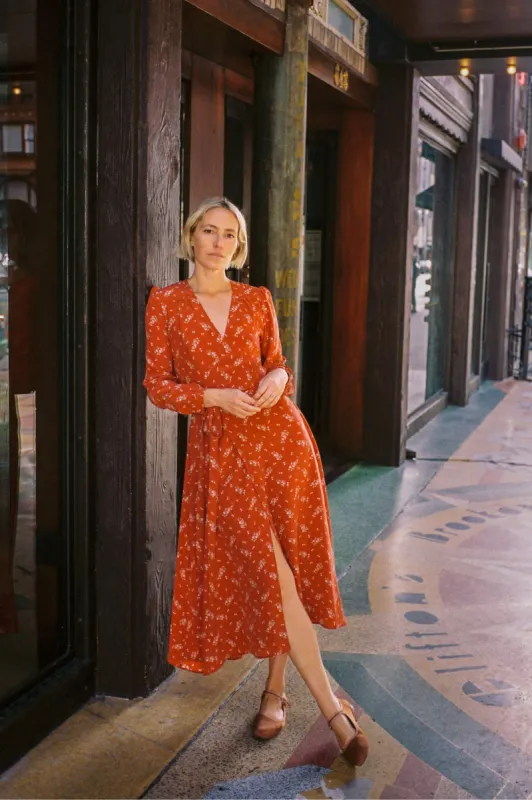 The Elsa Dress | Mums Ditsy Ruby sold by Christy Dawn