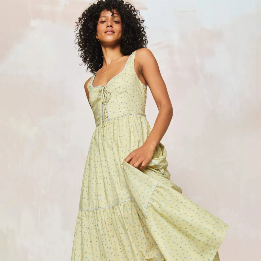 The Adele Dress | Daffodil Fields sold by Christy Dawn product image thumbnail 3