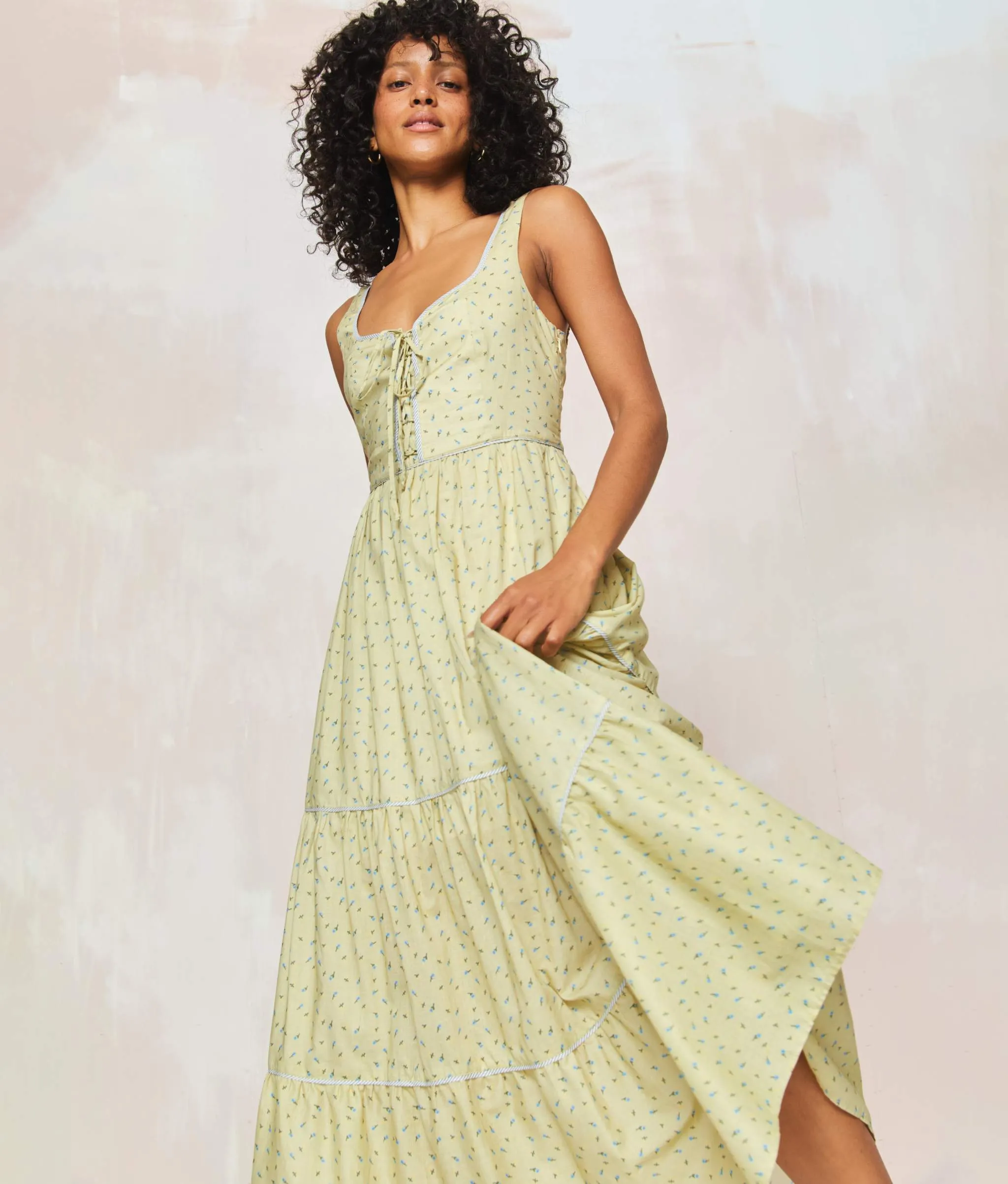 The Adele Dress | Daffodil Fields sold by Christy Dawn product image thumbnail 2