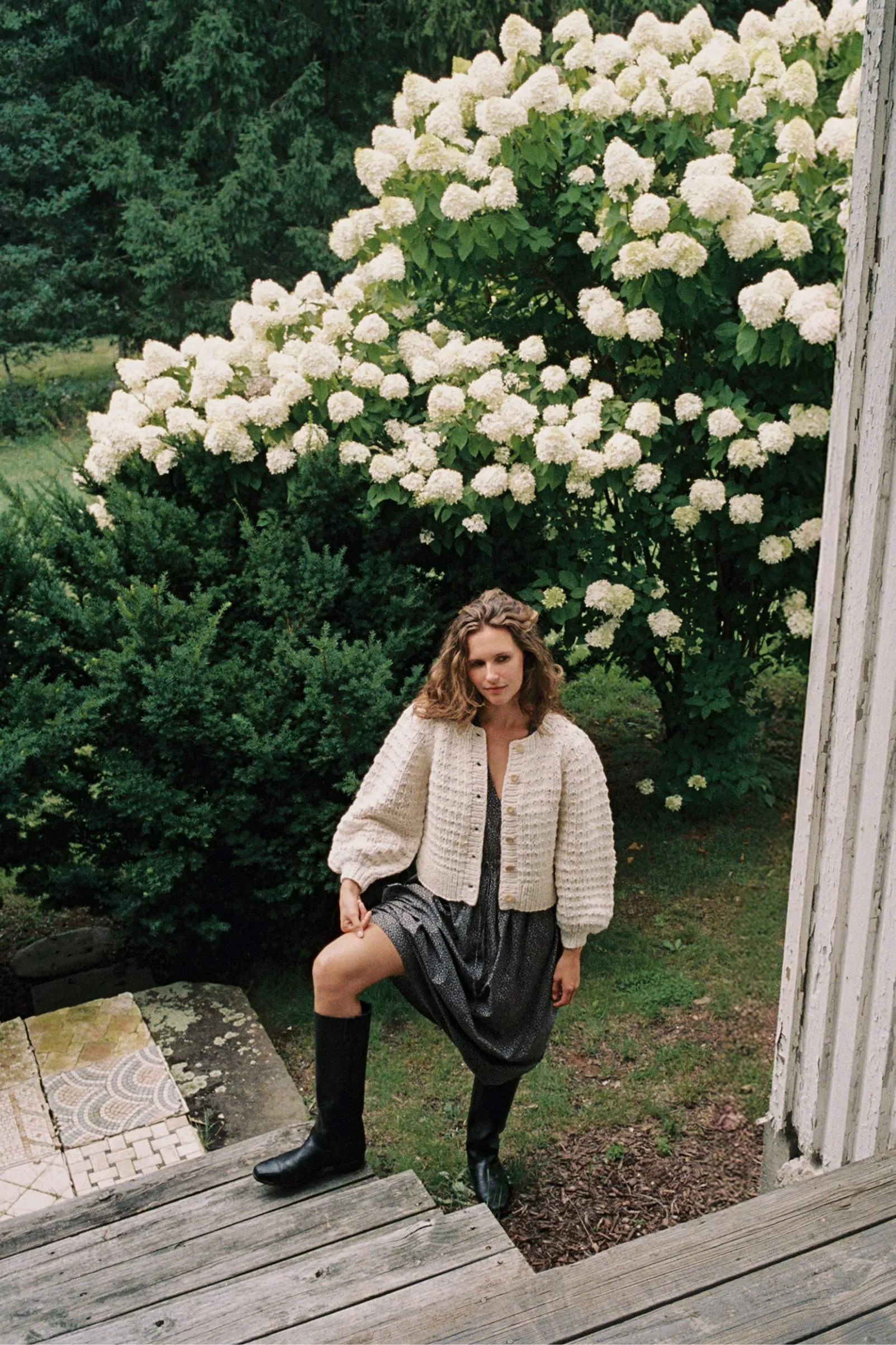 The Nola Cardigan | Creme sold by Christy Dawn product image thumbnail 4