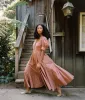 The Marie Dress | Leaf Dot Rooibos sold by Christy Dawn